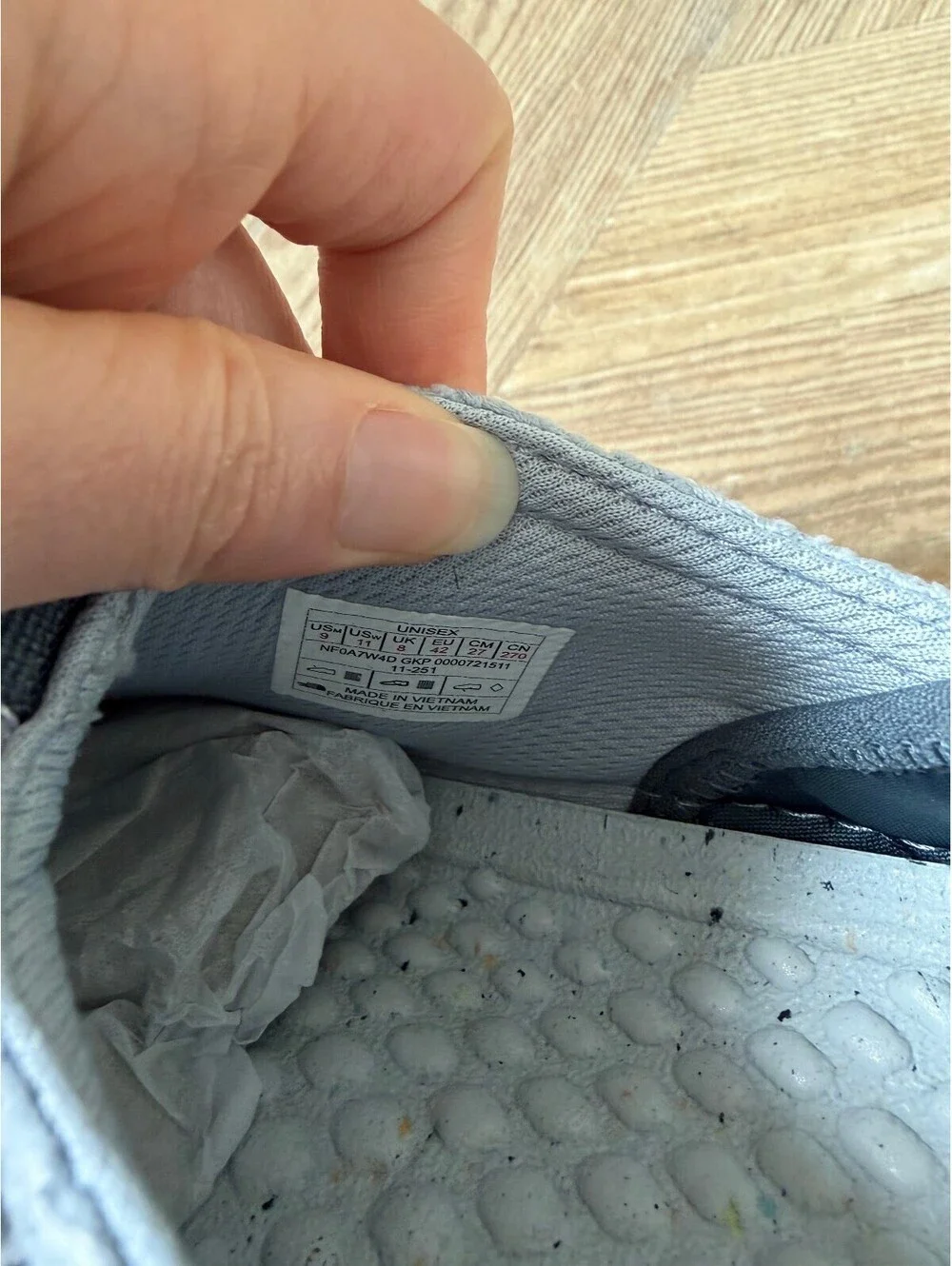The North Face new box